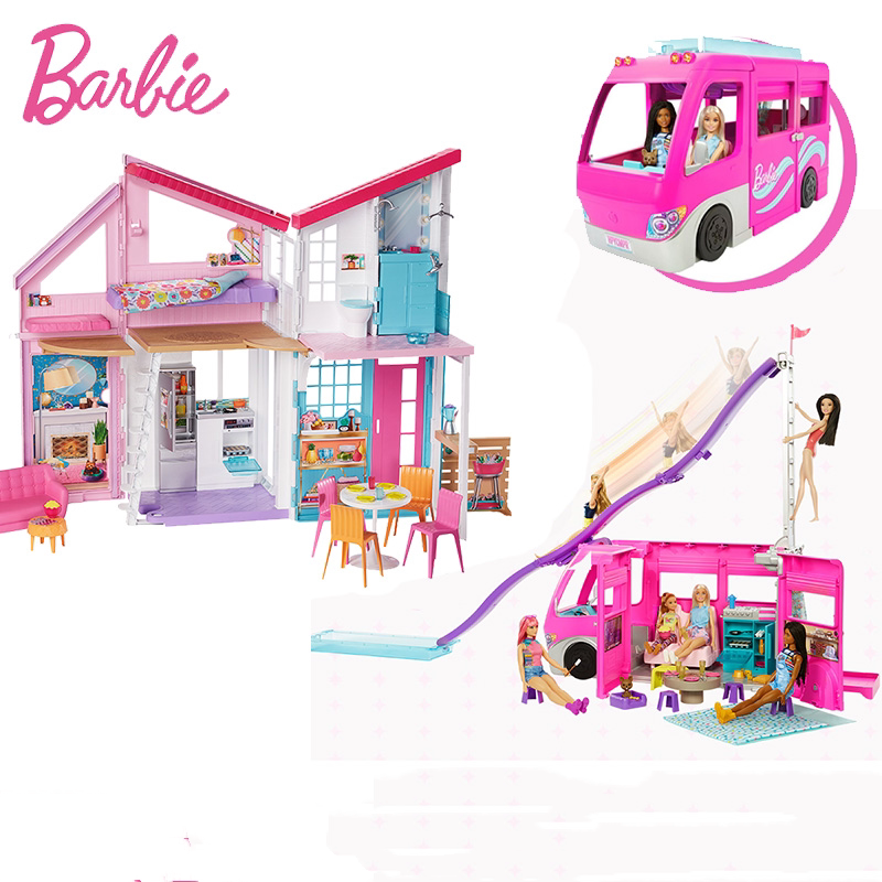 Authentic Mattel Barbie Dream Camper Van Little Girl's Pretend Play Toy Gift Authentic Mattel Barbie Dream Camper Van Little Girl's Pretend Play Toy Gift