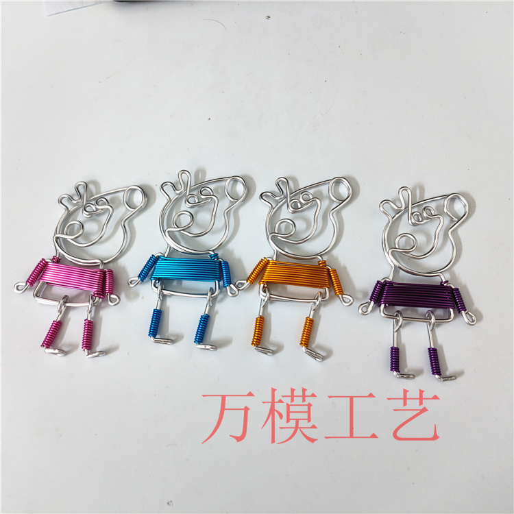(new small pig petch pendant) handmade with pendant small ornament aluminium wire weaving