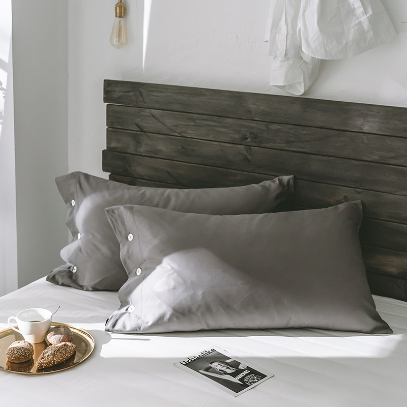 60 vỏ gối cotton satin dài chủ yếu Vỏ gối bông đơn tinh khiết - Gối trường hợp gối cao su