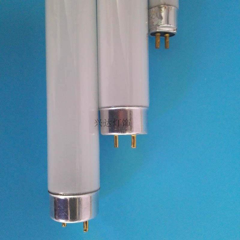 T8 lamp tube fluorescent tube bracket straight tube fluorescent light tube 20W Colour lamp tube 40W office grille lamp tube coarse tube