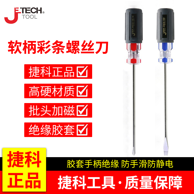 Czech tool soft handle color rotary screw batch magnetic changed taper screwdriver set household electrician SC series