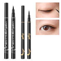 Eyeliner Waterproof anti-smudge Not easy to discolor Lazy makeup Black hard and soft head female net red makeup beginner