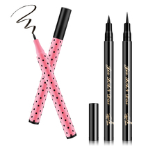Eyeliner pen is not easy to faint holding makeup hard head novice student makeup big eyes light brown portable makeup tool