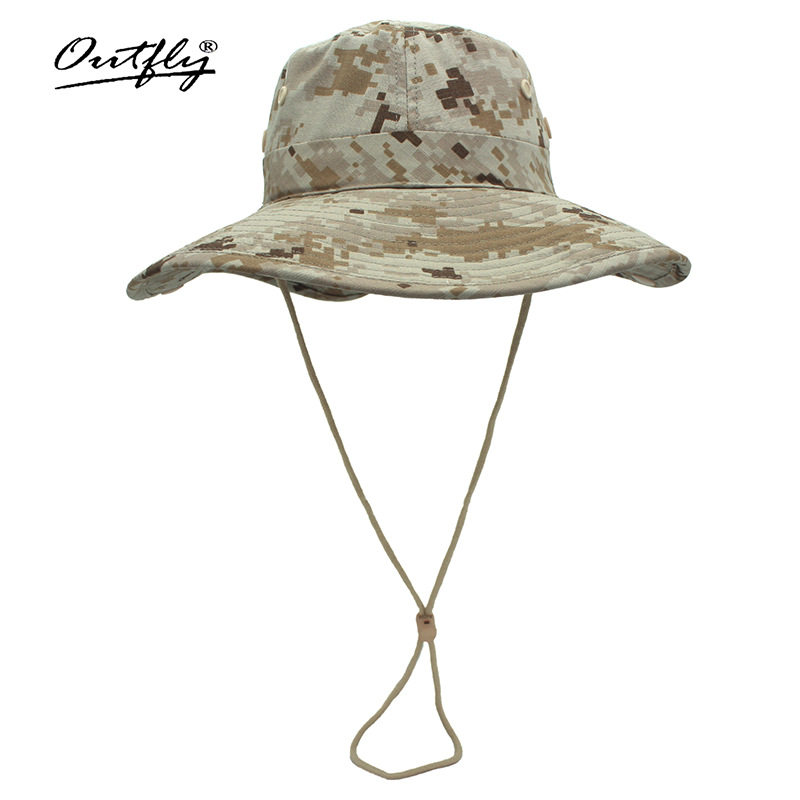 Magic Adjustment Tactical Fisherman's Hat Men's Fishing Hat Summer Outdoor Sunshade Hat Women's Sunscreen Breathable Hat