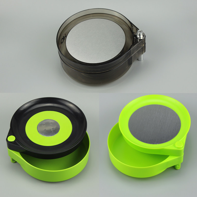 Thickened fishing box three-in-one full magnetic pull bait tray bait box bait box universal stainless steel bait tray accessories