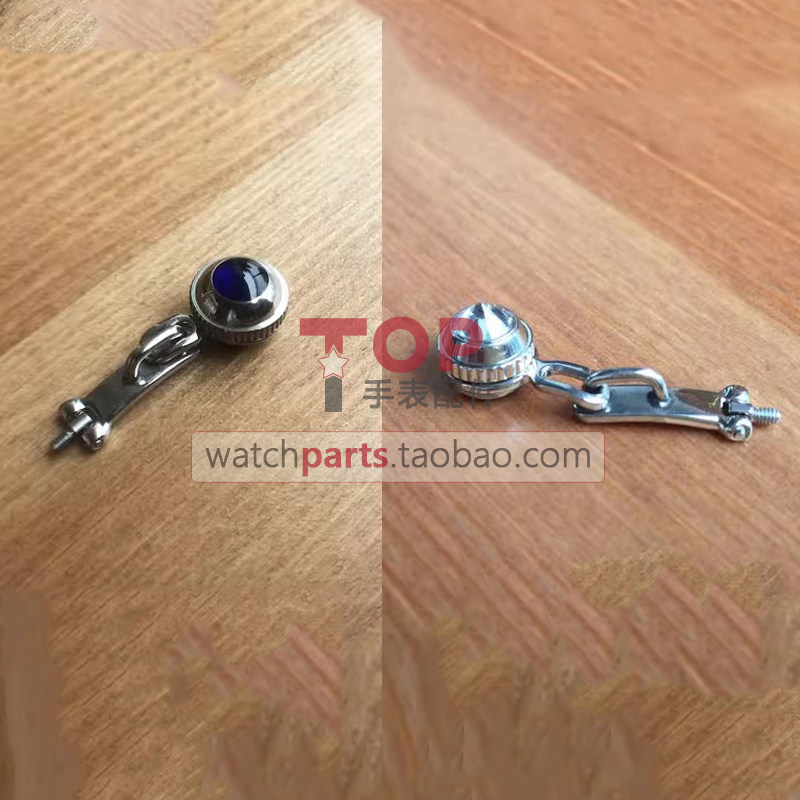Sapphire Crown Cap, Watch Crown Screw Buckle, Watch Bridge Protector, Crown Protector, Suitable for Cartier Pasha Watches