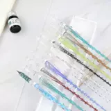 Стеклянная ручка в подарочной коробке, ретро чернила, «сделай сам», градиент, китайский стиль