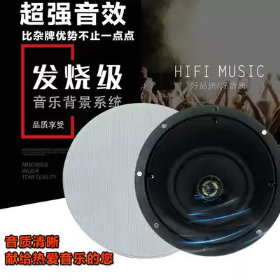Teana TL616 boundless audio fixed resistance coaxial frequency division background music top speaker HIFI HIFI Hi-Fi