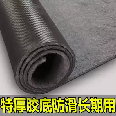 Gray carpet thickened non-slip welcome full commercial extra thick solid color stage corridor aisle hotel stairs long-term