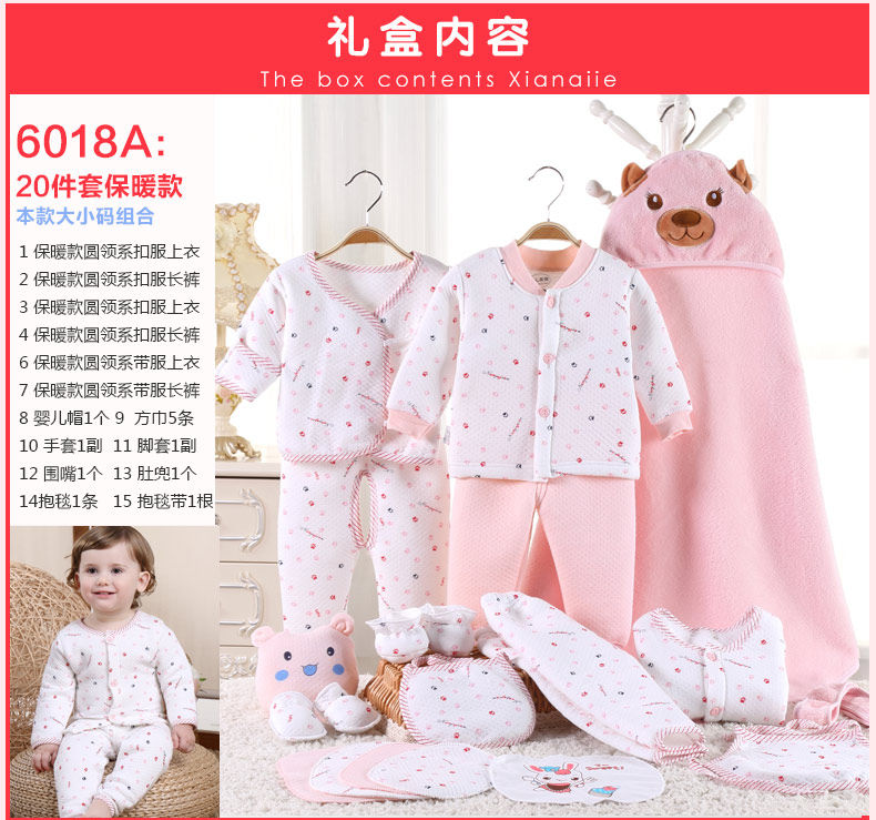 Coffret cadeau pour nouveau-né - Vêtements + Accessoires - Ref 1951585 Image 23