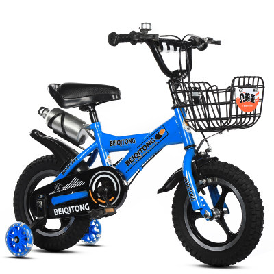 Children can adjust bicycle children to study bicycle beginners 2 - 3 - 5 years old blue boys and girls 6
