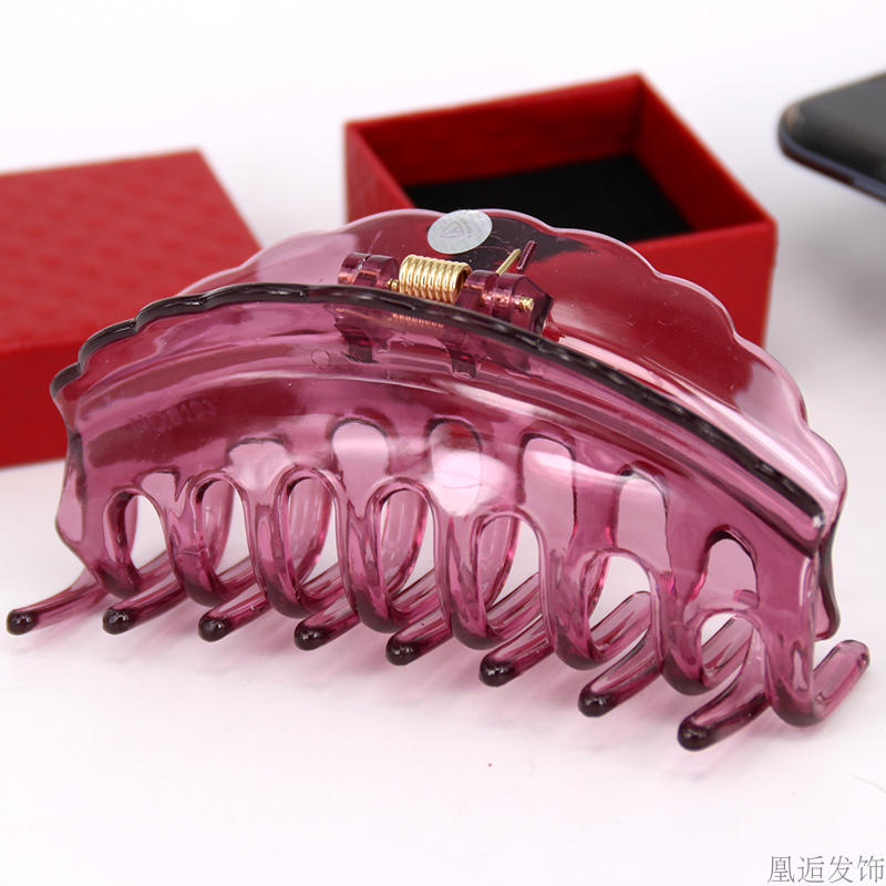 Ladies Mũ Nón Kẹp Tóc Lớn Bắt Kích Thước Lớn Bath Clips Thẻ Hàn Quốc Joker Horsetail Clip Tóc kep toc