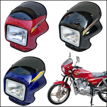 Headlight accessories silver leopard hj125-7a air deflector