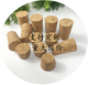 ຈຸດຫຼຸດ cork stopper cork ເຫລົ້າທີ່ເຮັດຈາກສີແດງ grape ໄມ້ stopper ຂະຫນາດ oak stopper ແກ້ວ jug jar bottle stopper custom-made