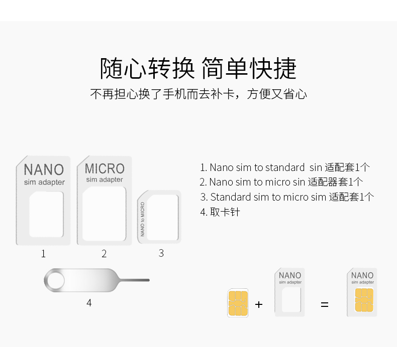 Adaptateur pour cartes SIM - Ref 310340 Image 7