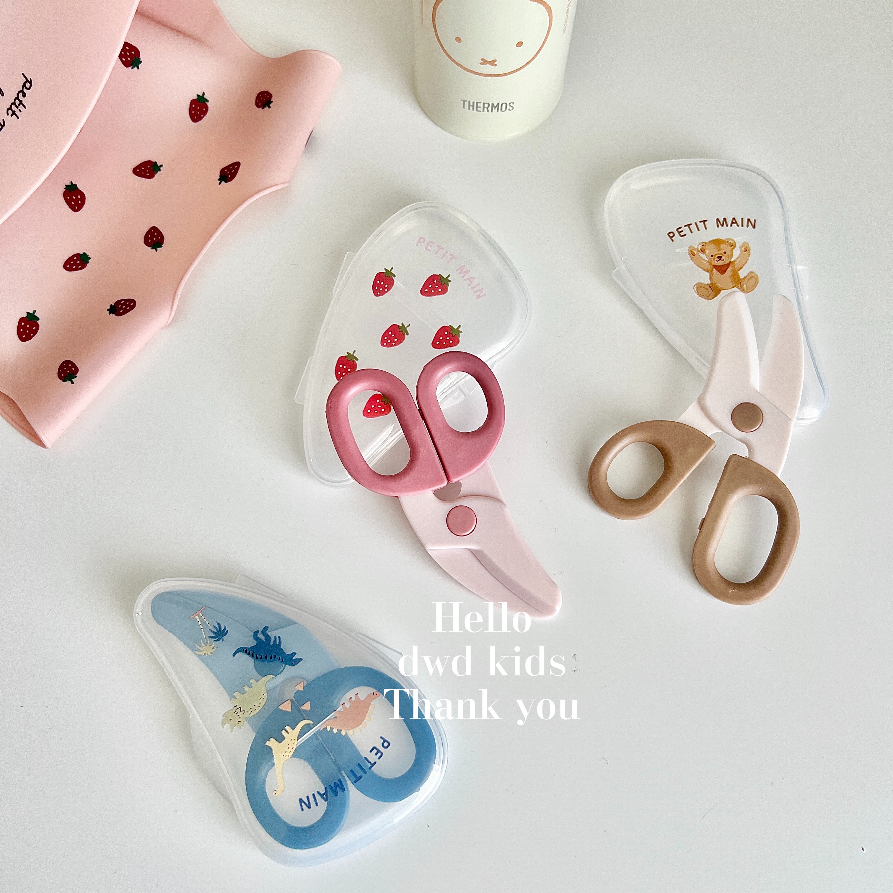 Japan petit main infant food scissors food scissors baby baby coveting scissors portable little tool 