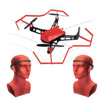 Udrone drone Smart Black tech creative aircraft Umind brain wave ideas Fast charging 1080P