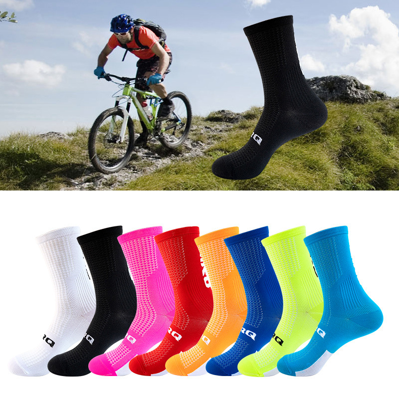 Professional Riding Socks Men And Women Bike Road Cars Summer Breathable Outdoor Sports Midbarrel Socks Running Armchair