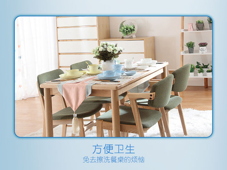 Rõ ràng một lần khăn trải bàn khăn trải bàn bằng nhựa trong suốt nhựa không thấm nước và phim vải dầu bàn phục vụ nhà hàng 5 gói - Các món ăn dùng một lần túi đựng thực phẩm