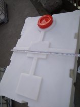 Sales anti-corrosion acid-resistant new PE material dosing box anti-aging 500L square transport barrel thickened mixing barrel