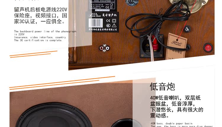 đầu đĩa than Rain Lane ghi âm bản ghi âm retro máy ghi âm cổ điển máy vinyl cổ loa lớn loa âm thanh cổ điển châu Âu 	đầu đọc đĩa than giá rẻ