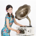 đầu đĩa than liền amply	 Rain Lane ghi âm retro ghi âm cơ điện máy nghe nhạc cổ điển vinyl máy cổ loa lớn âm thanh cổ điển châu Âu - Máy hát 	đầu đĩa than micro dd8 Máy hát