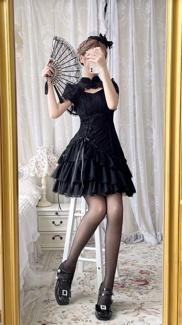 Alice Girl ~Fair Lady Cheongsam Lolita OP -Pre-order,One Piece Lolita ...