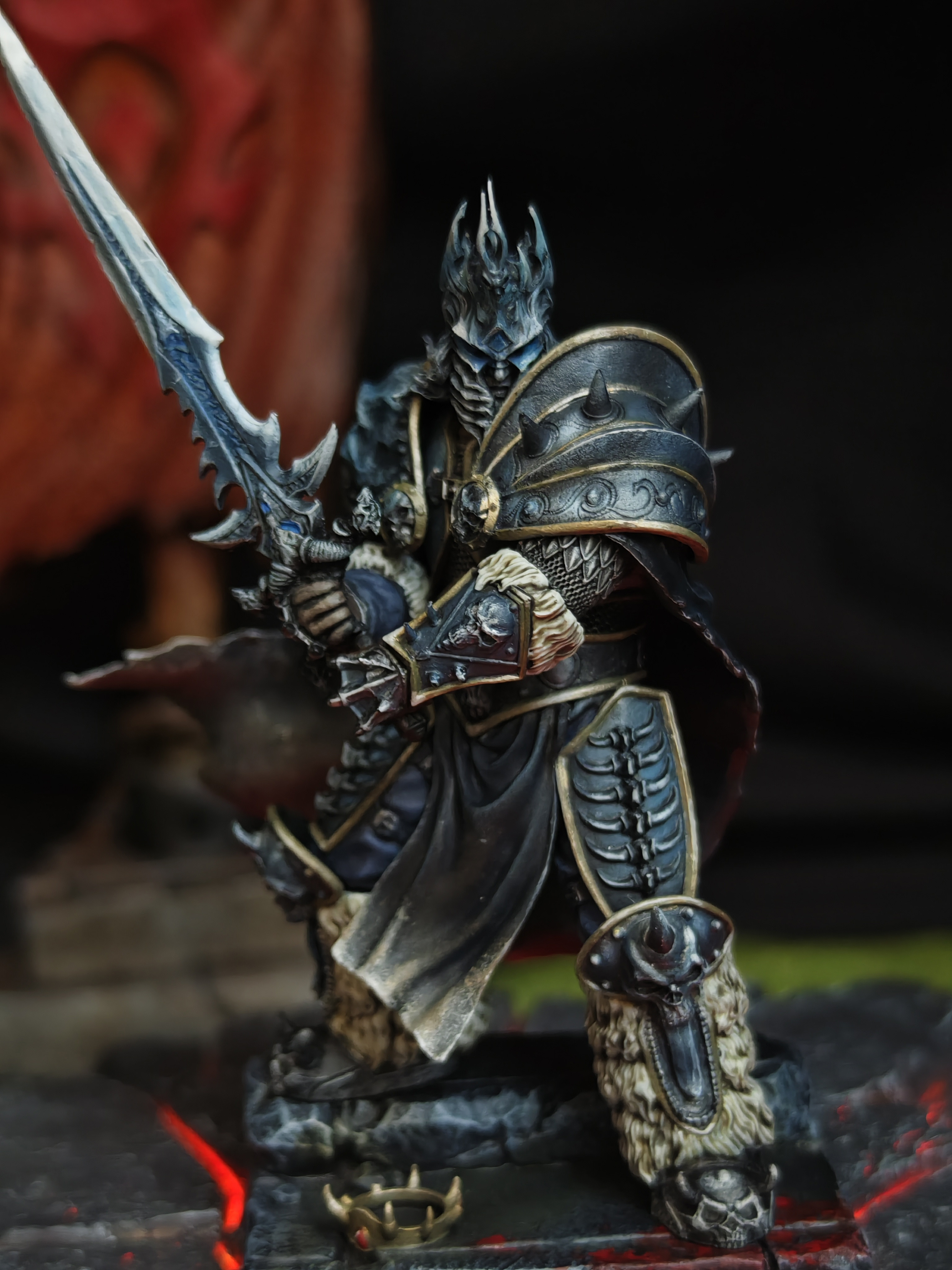 T*s様 GRIM :雄呂血&荒神→仏レーベル(Athanor)10インチ Warhammer 40,000 Death Guard Deathshroud Terminator Champion with