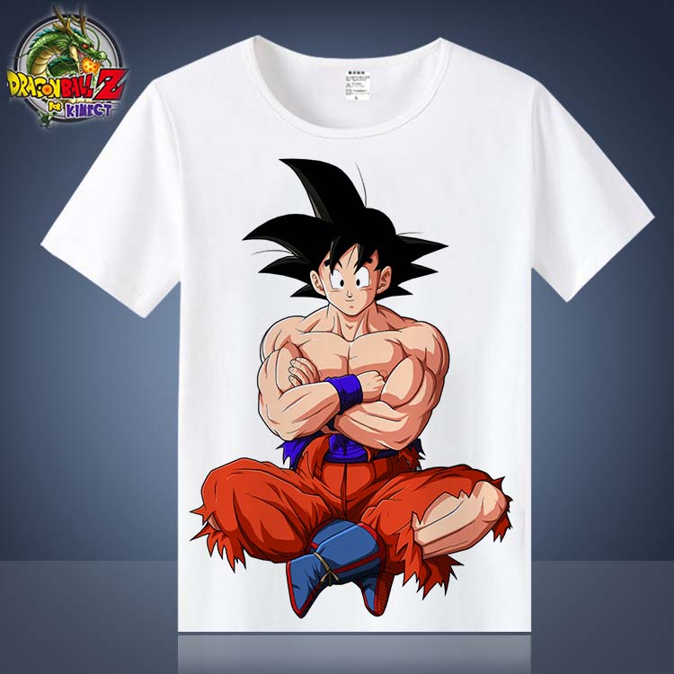 Dragon Ball Sun Wukong Rùa Fairy Super Saiyan Phim hoạt hình Nhật Bản ngắn tay áo phông anime xung quanh quần áo hình sticker đồ ăn