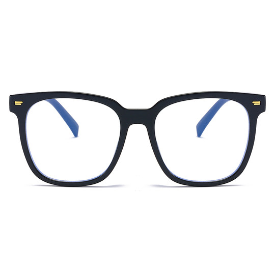 Reading glasses for men and women, high-definition fashion, long-sighted eyes, large-frame transparent anti-blue light glasses for the elderly, aging light