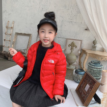 2020 New Girls down jacket childrens down jacket boy baby baby plus velvet warm coat white duck down