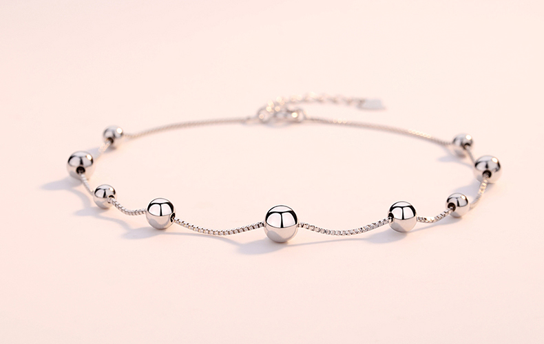 Bracelet de cheville Femme en Argenterie - Ref 3101920 Image 35