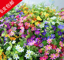 Simulation Dancing Lan Bouquet Flower flower Flower Fake Flowers decoration Flower Home Living room Field Garden Furnishing Plastic Small-to-flower