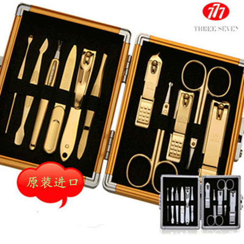 777 Nail Clipper Set Korean Original Imported Manicure and Pedicure Nail Clippers/Pliers Manicure Tools Gifts