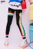 Quần legging cotton màu đen phụ nữ mặc mùa xuân và mùa thu mỏng xu hướng co giãn mỏng quần chín quần quần chân quần - Khởi động cắt quần bò nữ Khởi động cắt