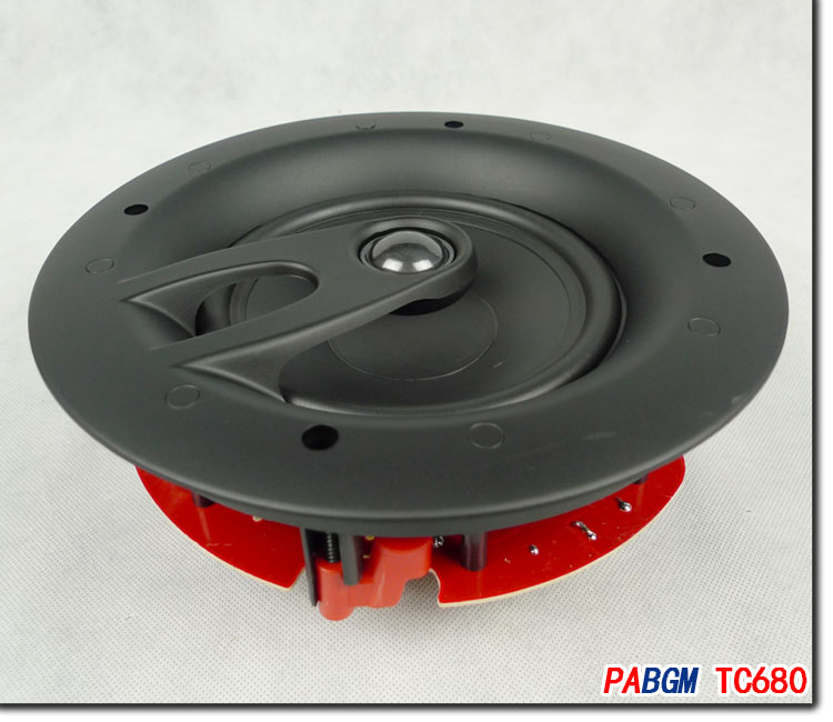 European and American wind fixed resistance ceiling speaker audio ceiling speaker high power 6 5 inch 35-80W