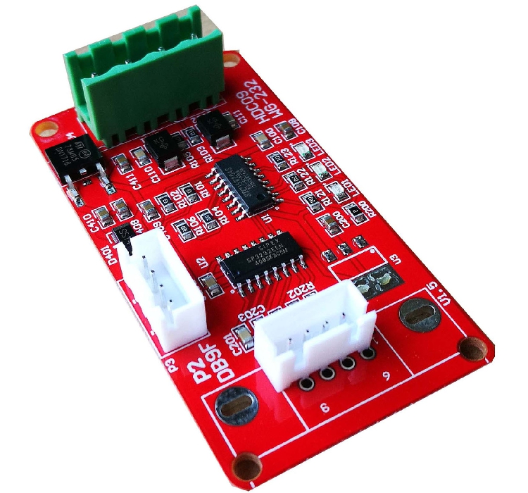 Two-dimensional code 232 turn micro-tillage access control central control access control custom-made WG converter 232 interface 4P socket
