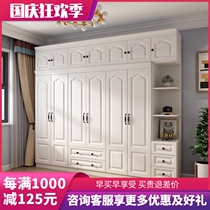 Wardrobe Modern minimalist home bedroom rental room assembly whole economical European style storage wardrobe wardrobe