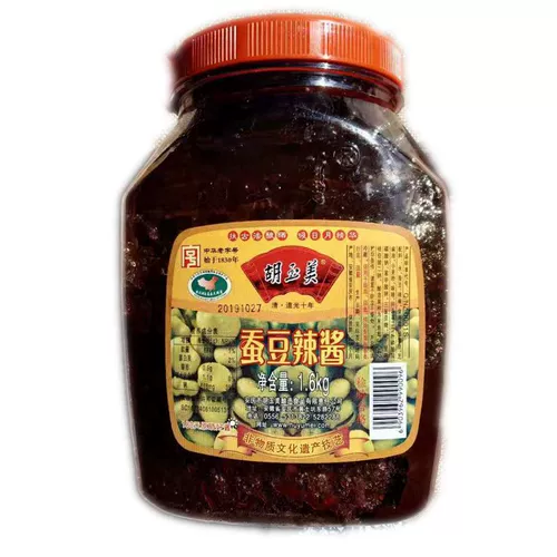 Бесплатная доставка Hu Yumei Broad Bean Hot Sauce Anqing Special Douban Cassing Sauce 1,6 кг лапши бибимбап рисовый соус