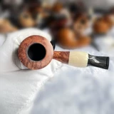 Мужской большой классический мундштук ручной работы, 9mm, подарок на день рождения