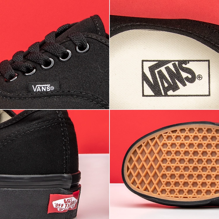 Vans Authentic Vans Giày nam Giày nữ Đôi giày Canvas Giày cổ điển giày thể thao đẹp