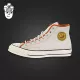 Converse Chuck 70 Giày cao Converse cao cổ cộng với giày vải nhung cổ điển - Plimsolls