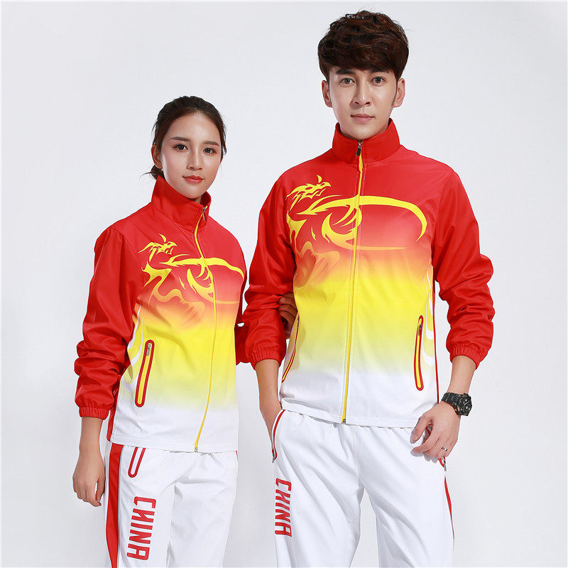 Autumn and winter men's and women's badminton clothes jacket table tennis suit jacket competition Costume Contest for the Conqueror Conserve Group Conqueror