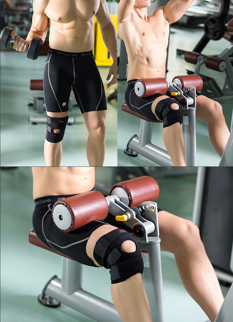 Li Ning Sports 917 miếng đệm đầu gối bóng rổ nam và nữ chạy xe đạp squat ngoài trời leo cầu lông thiết bị bảo vệ thể dục - Dụng cụ thể thao găng tay thể thao adidas