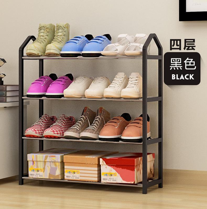 Simple college student bedroom shoe cabinet small rental house door narrow single dormitory shoe rack Personal small mini