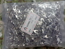  Jinfeng wire lug terminal SNB2-4 fork-shaped bare terminal Y-shaped cold-pressed bare terminal 1000 packs