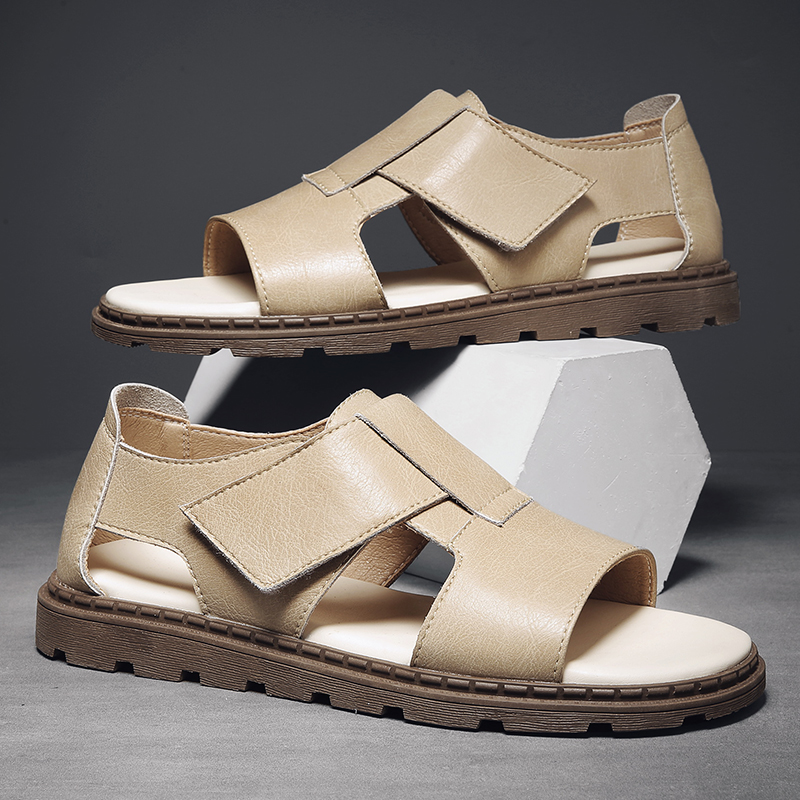 Sandals Summer breathable 2022 New men's beach shoes Trend casual Driving with outdoor men's slippers