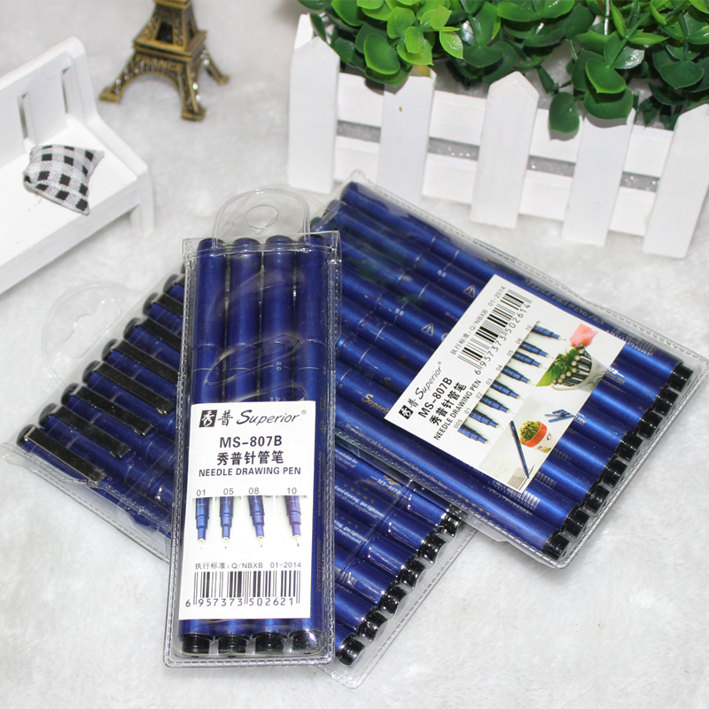 Superior Xiupu Needle Pen Needle Pen Mack Pen Action Cartoon Hand-drawn Gouline Sketch Pen Drawing Pen Hand Account Pen Accounting Financial Pen Water-based Waterproof Needle Pen