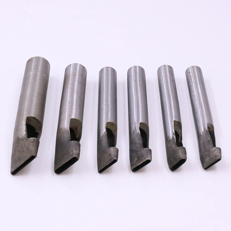 Handmade belt leather perforator 1mm flat punch fillet punch leather punching leather punching tool leather art flower punch
