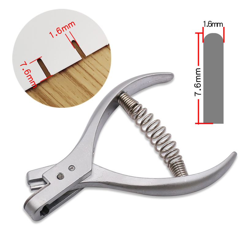 Boilerplate Eye Instrumental Beating of Pliers Malt Pincers positioning punch pliers U type beating with long notch cut cloth-like pliers paper caliper paper